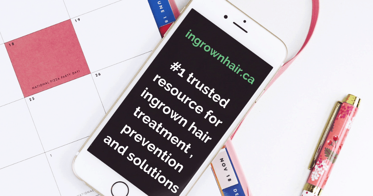 Your #1 trusted resource for ingrown hair, treatment, prevention and solutions. #ingrownhair