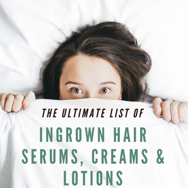 These are the best selling ingrown hair treatments and serums
