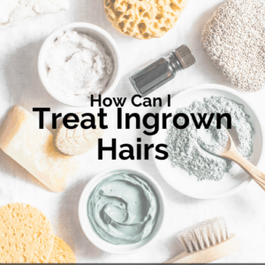 How can I treat ingrown hairs