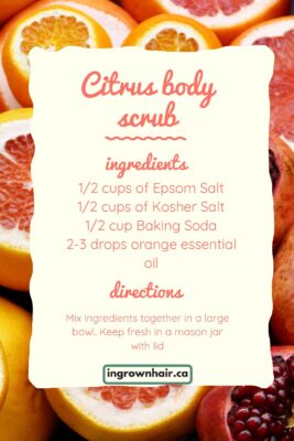 body scrub recipe pdf body scrub recipe